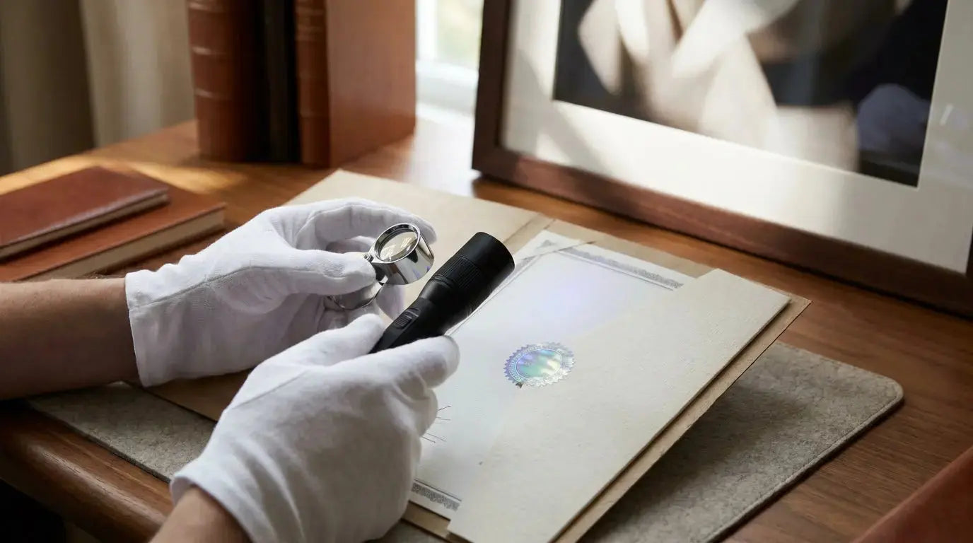 The Ultimate Guide to Certificates of Authenticity: Why That Paper Is Worth Its Weight in Gold - Gauntlet Gallery