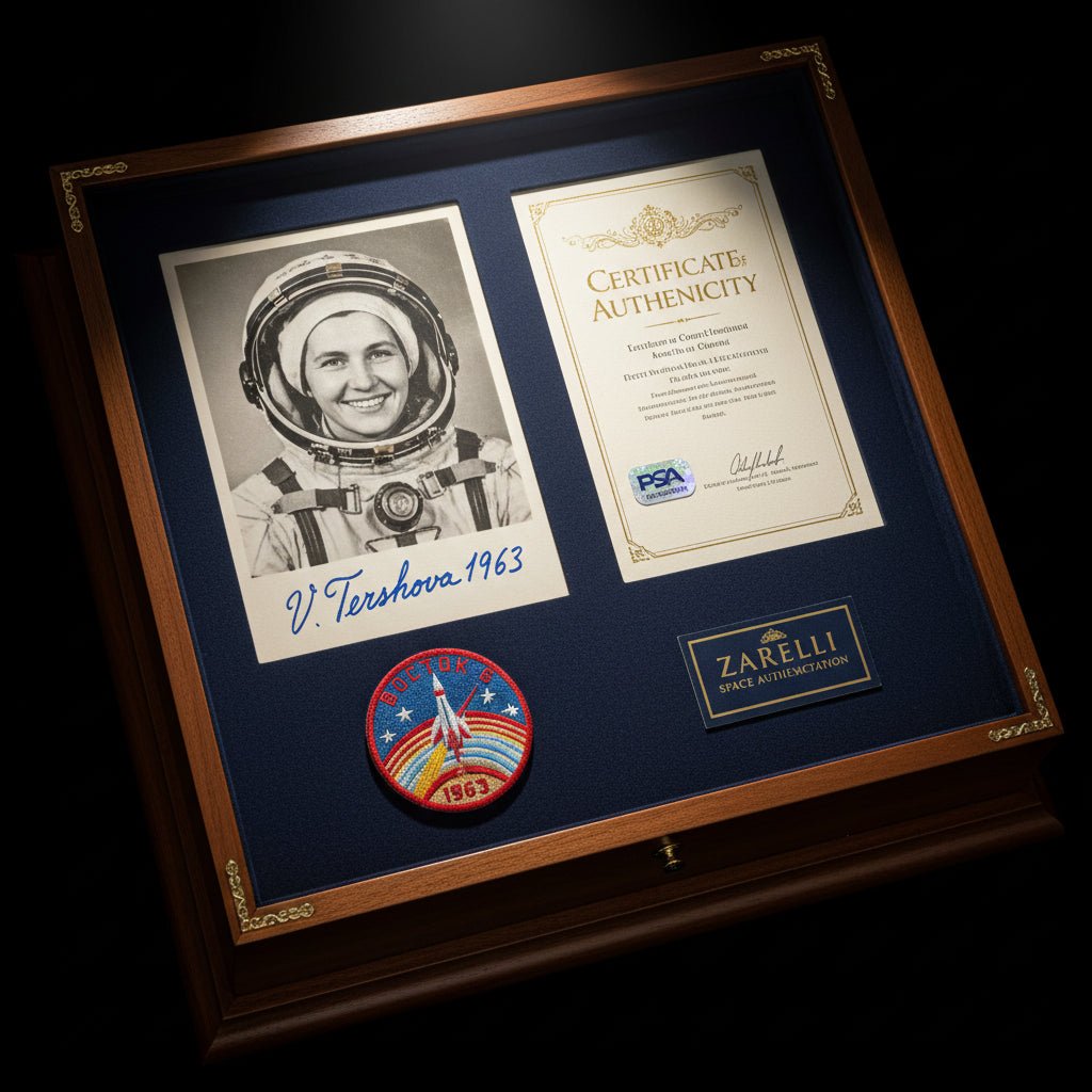 Valentina Tereshkova Signed Memorabilia — First Woman in Space (1963) Soviet Era Rarity - Gauntlet Gallery