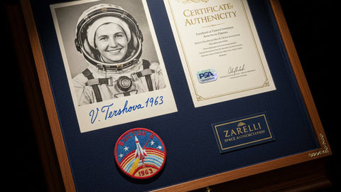 Valentina Tereshkova Signed Memorabilia — First Woman in Space (1963) Soviet Era Rarity