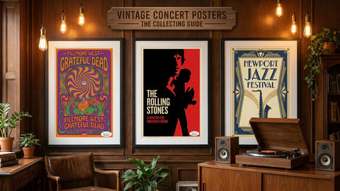 Vintage Concert Posters: A Growing Collector's Market