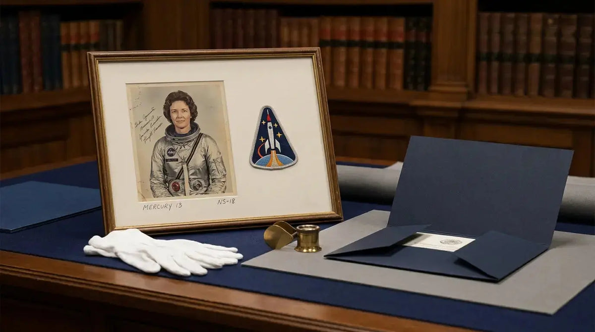 Wally Funk Signed Memorabilia — Mercury 13, Oldest Person in Space; New Shepard NS-18 Value - Gauntlet Gallery