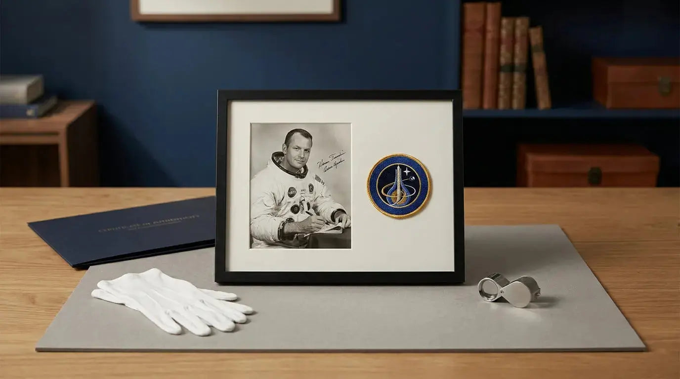 Where to Buy Authenticated Space Memorabilia Online — Gauntlet Gallery vs Heritage Auctions - Gauntlet Gallery