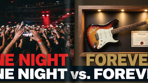 Why a Signed Guitar Beats a Concert Ticket Every Time
