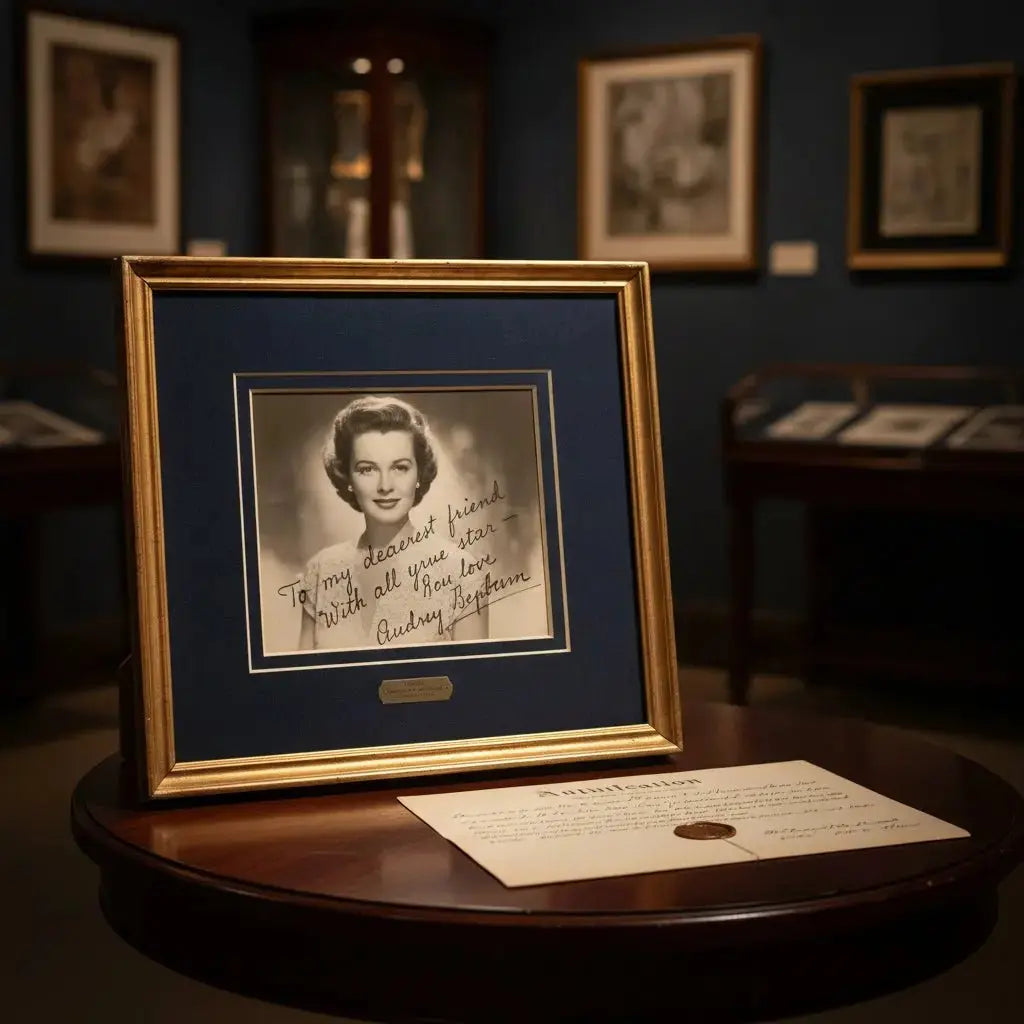 Why Inscribed Photographs Sometimes Beat Clean Signatures - Gauntlet Gallery
