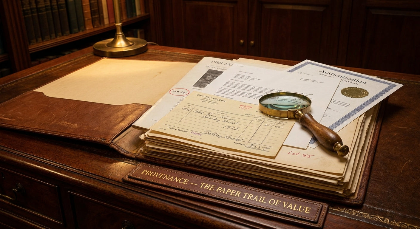 Why Provenance Matters More Than Price - Gauntlet Gallery