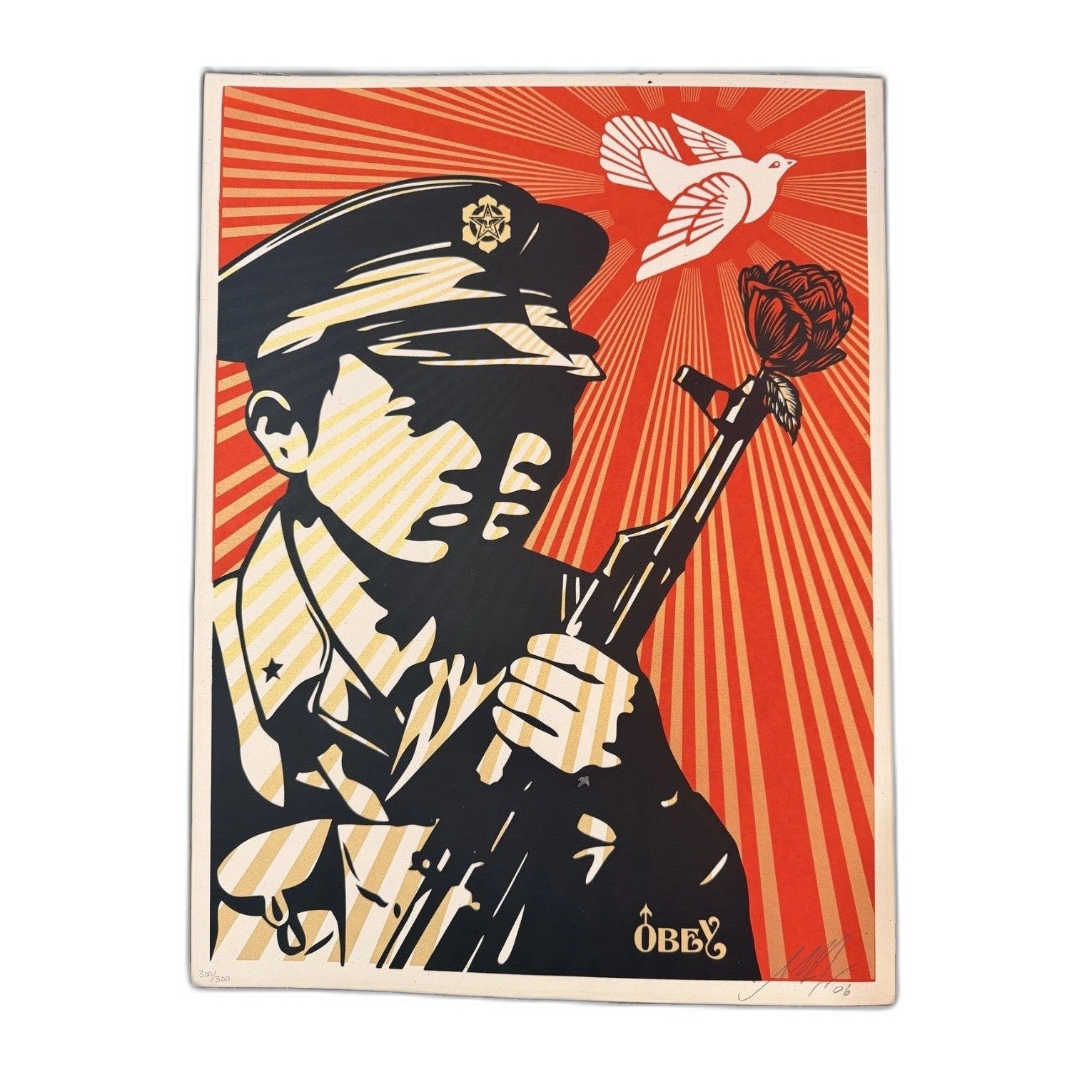 Shepard Fairey Chinese Soldiers 2 Signed Numbered 300/300 Go — Gauntlet Gallery