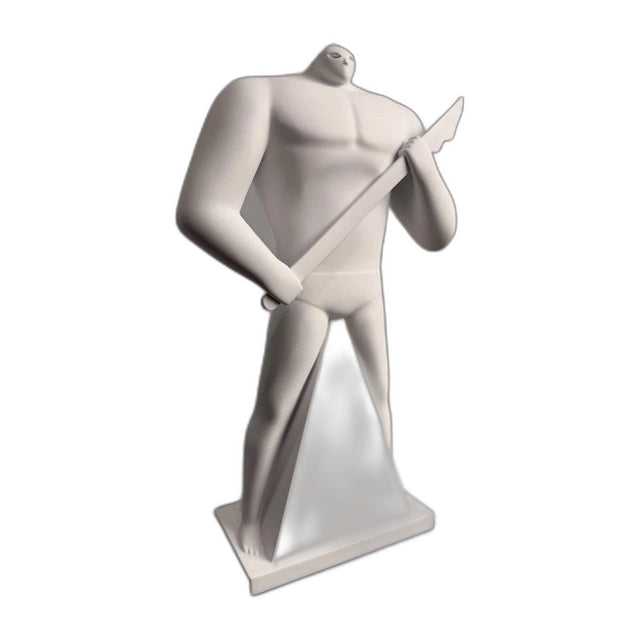 Cleon Peterson POWER Sculpture White Resin Ltd Edition 500 Beyond The Streets NT