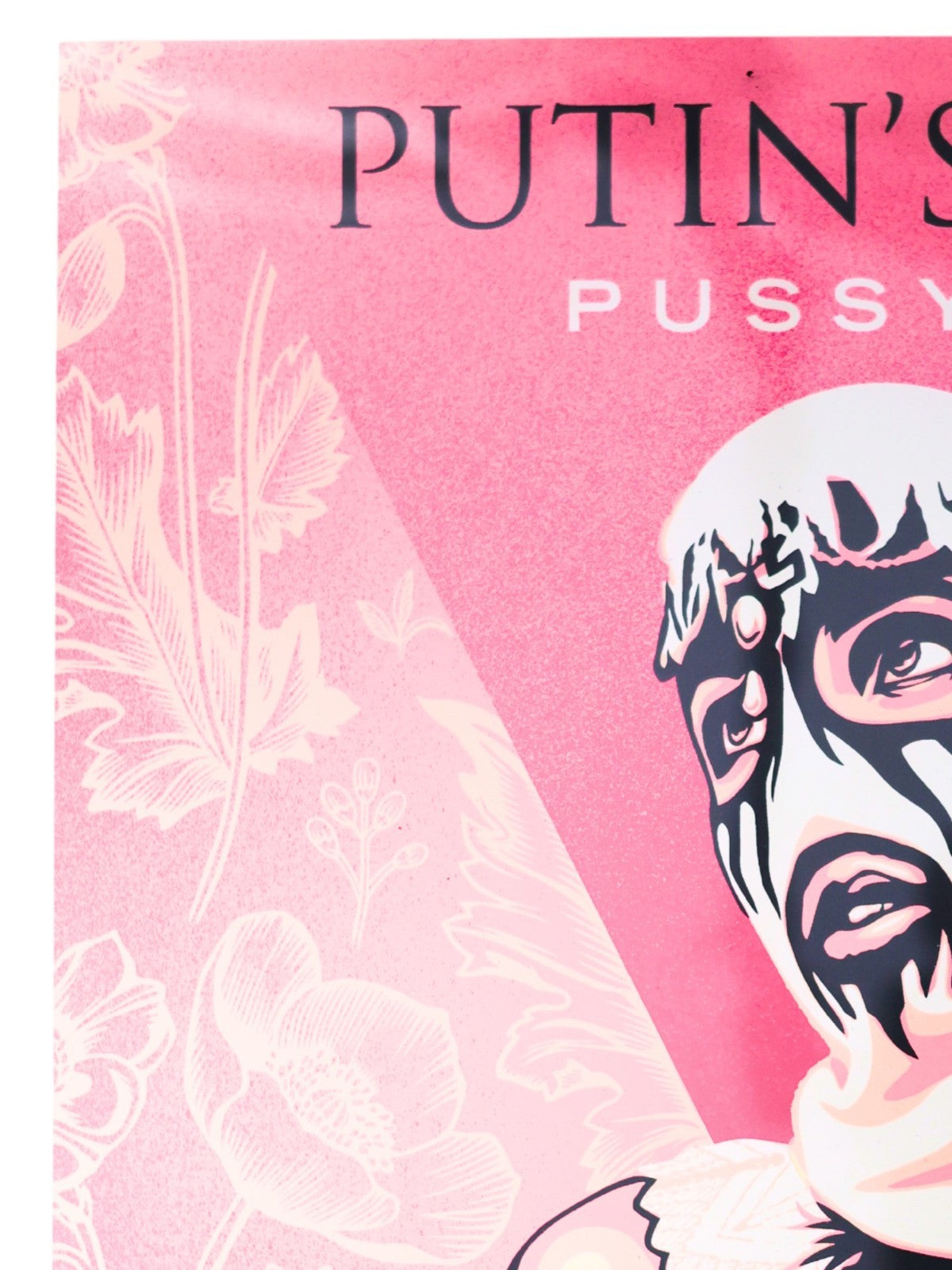 Shepard Fairey Putin’s Ashes (Pussy Riot) 2023 Obey Giant Signed Numb
