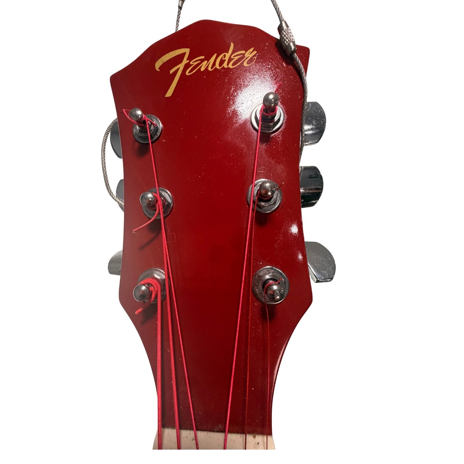 Taylor Swift Signed Red Fender FA-Series Acoustic Guitar PSA/DNA AM98414