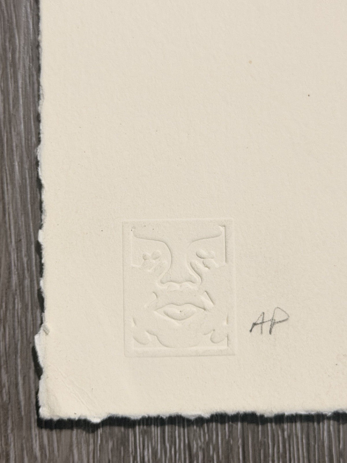 Shepard Fairey Obey Rose Soldier Letterpress 2017 Signed AP Artist Proof