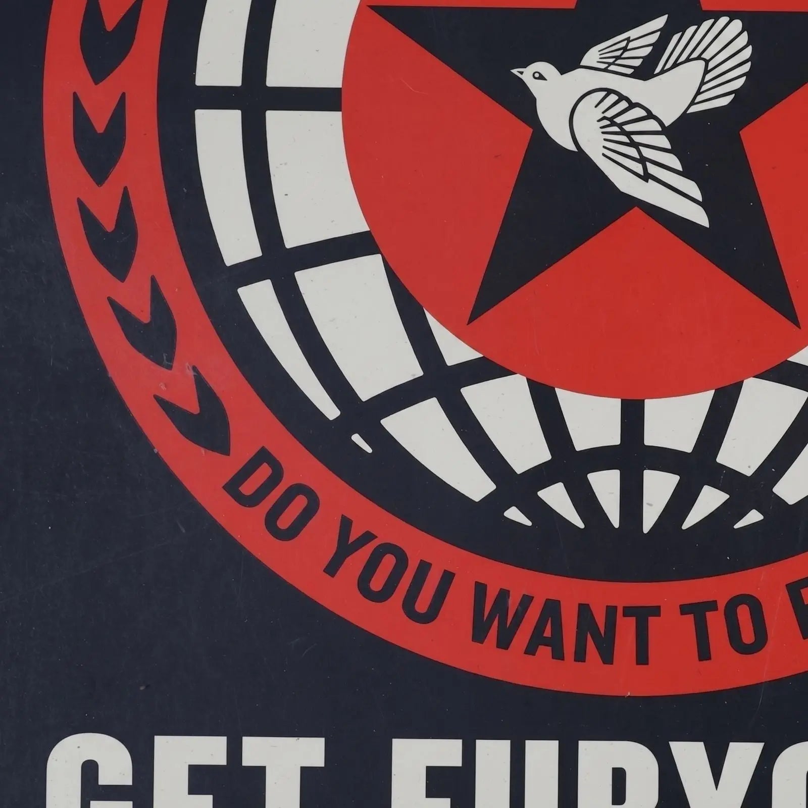 Shepard Fairey Let Fury Have the Hour Signed Limited Edition Film Poster 2013