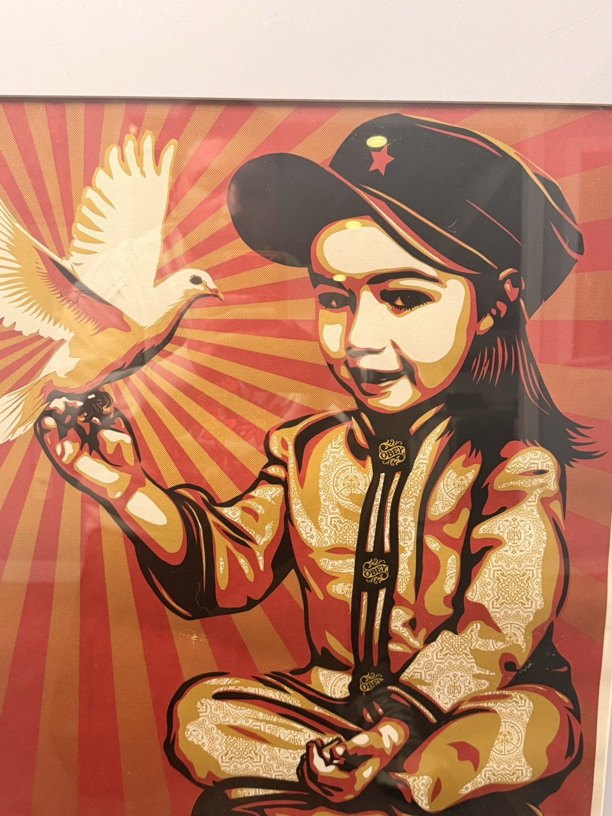 Shepard Fairey — “Vivi La Revolucion” — 2008 — Artist Proof (AP) Signed & Framed