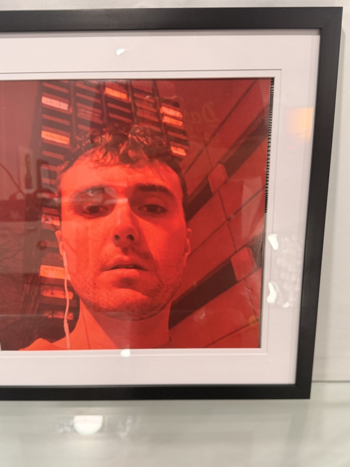 Fred again.. Actual Life Signed Clear Vinyl LP Framed Beckett B054386