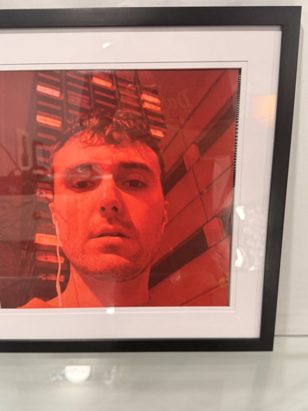 Fred again.. Actual Life Signed Clear Vinyl LP Framed Beckett B054386
