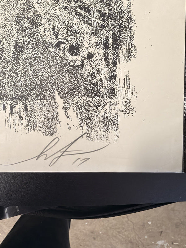 Shepard Fairey Freedom of Choice 2017 Signed 140/400 OBEY Damaged Stencil — listing photograph 7
