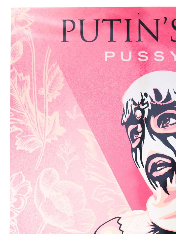 Shepard Fairey Putin’s Ashes (Pussy Riot) 2023 Obey Giant Signed Numb