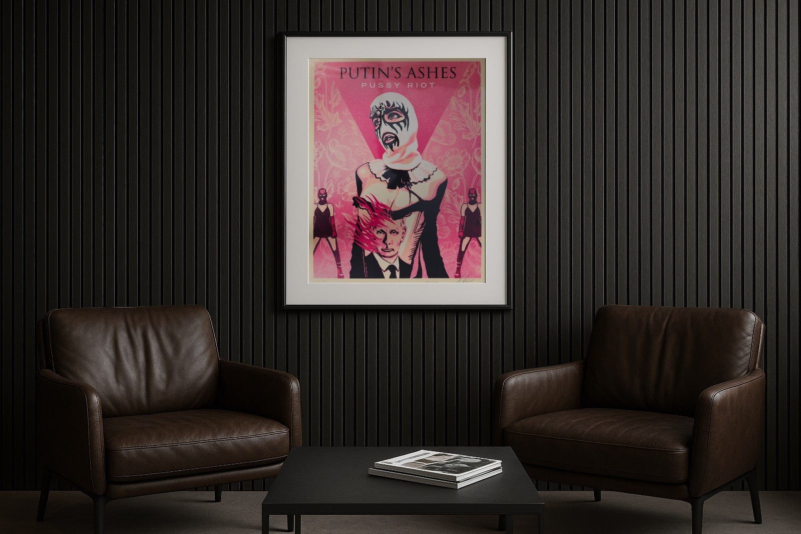 Shepard Fairey Putin’s Ashes (Pussy Riot) 2023 Obey Giant Signed Numb — listing photograph 2