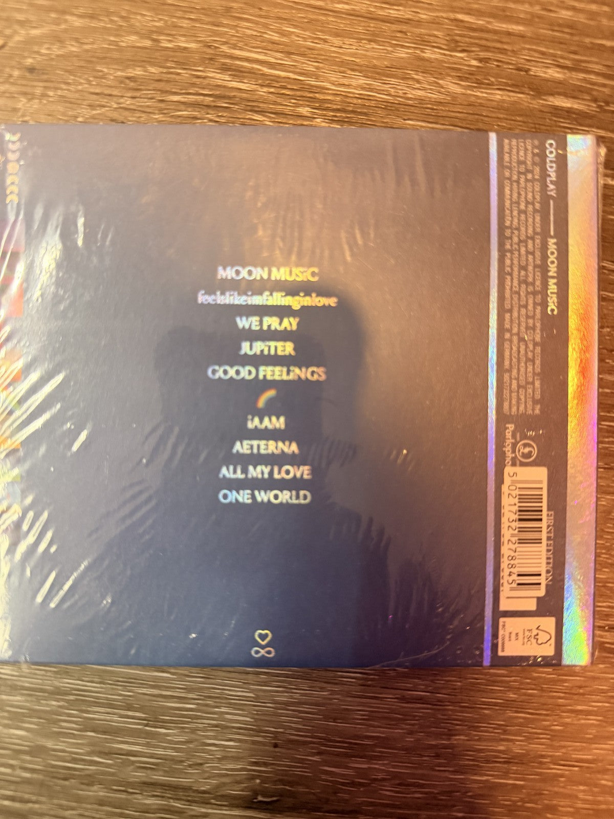Coldplay Moon Music Signed EcoCD New Sealed