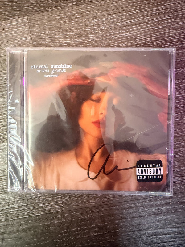 Ariana Grande Eternal Sunshine Signed CD New Sealed