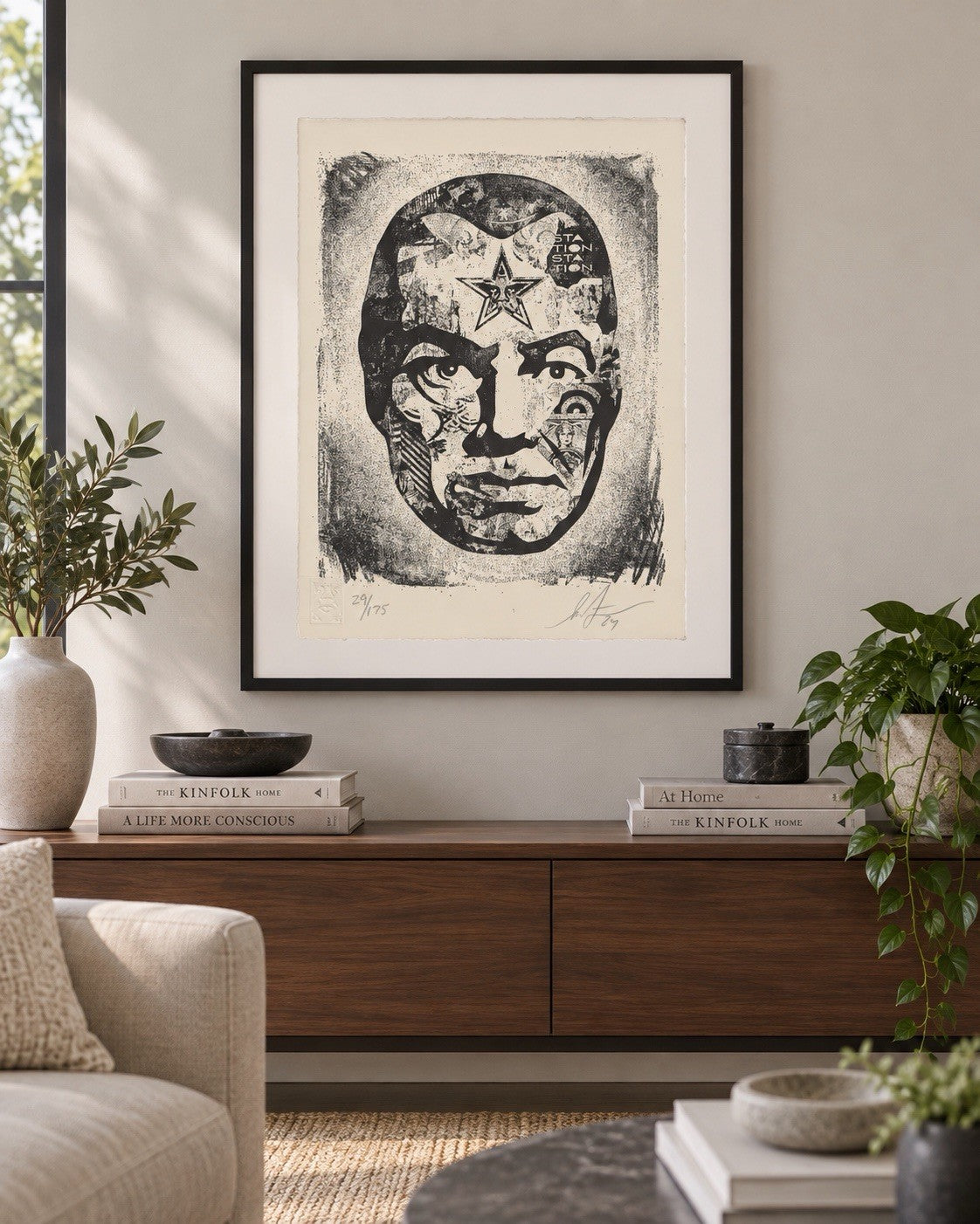 Shepard Fairey Obey Big Brother Is Watching Letterpress 2024 Signed 29/175