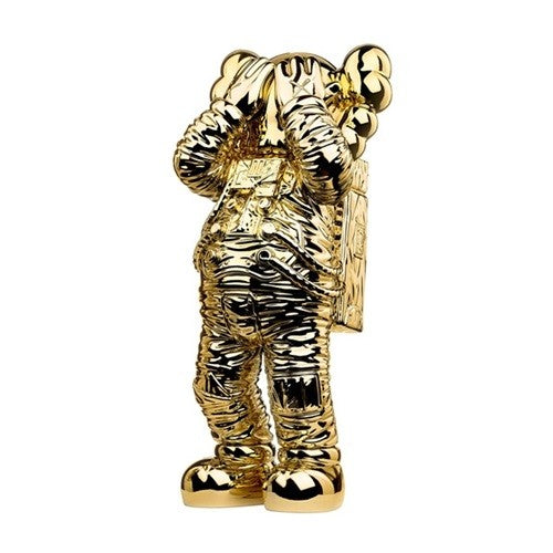 KAWS Holiday SPACE Companion Gold 11.5in Vinyl Figure 2020 Astronaut Sculpture
