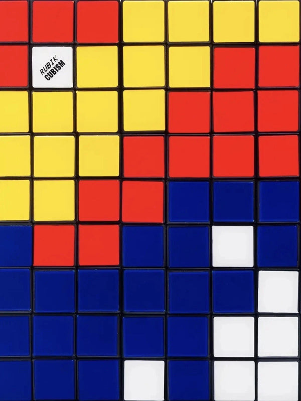 Invader Rubik Camouflage HENI Signed & Numbered 196/812 Giclee Panel 2023