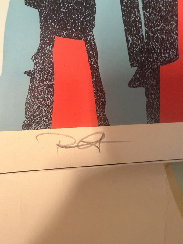 Shepard Fairey Bob Gruen John Lennon Peace Liberty Red Blue Set 108/300 Signed