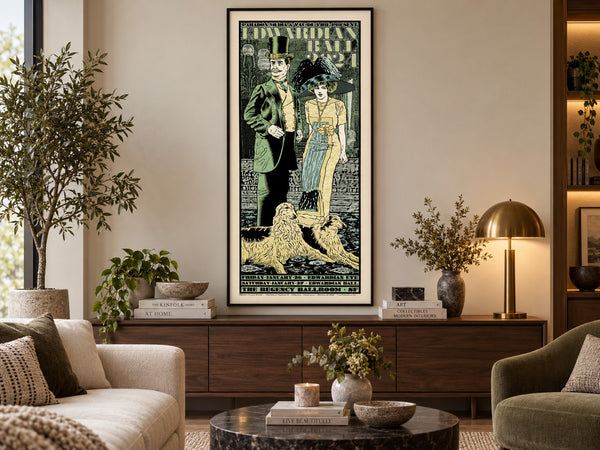 Chuck Sperry Edwardian Ball 2024 Signed Numbered Screen Print Poster /250 — listing photograph 6