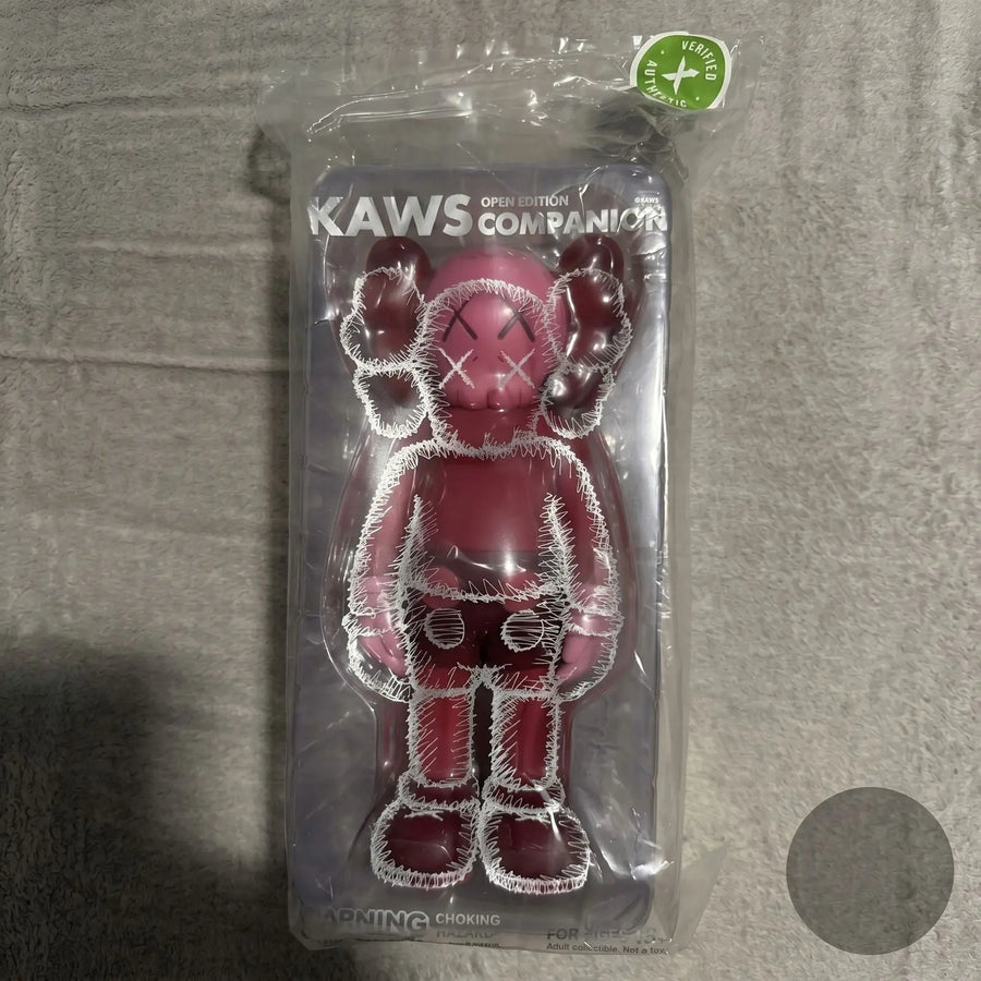 KAWS Holiday Indonesia Accomplice Black Vinyl Figure 11.5" 2023 NEW Sealed NFC 