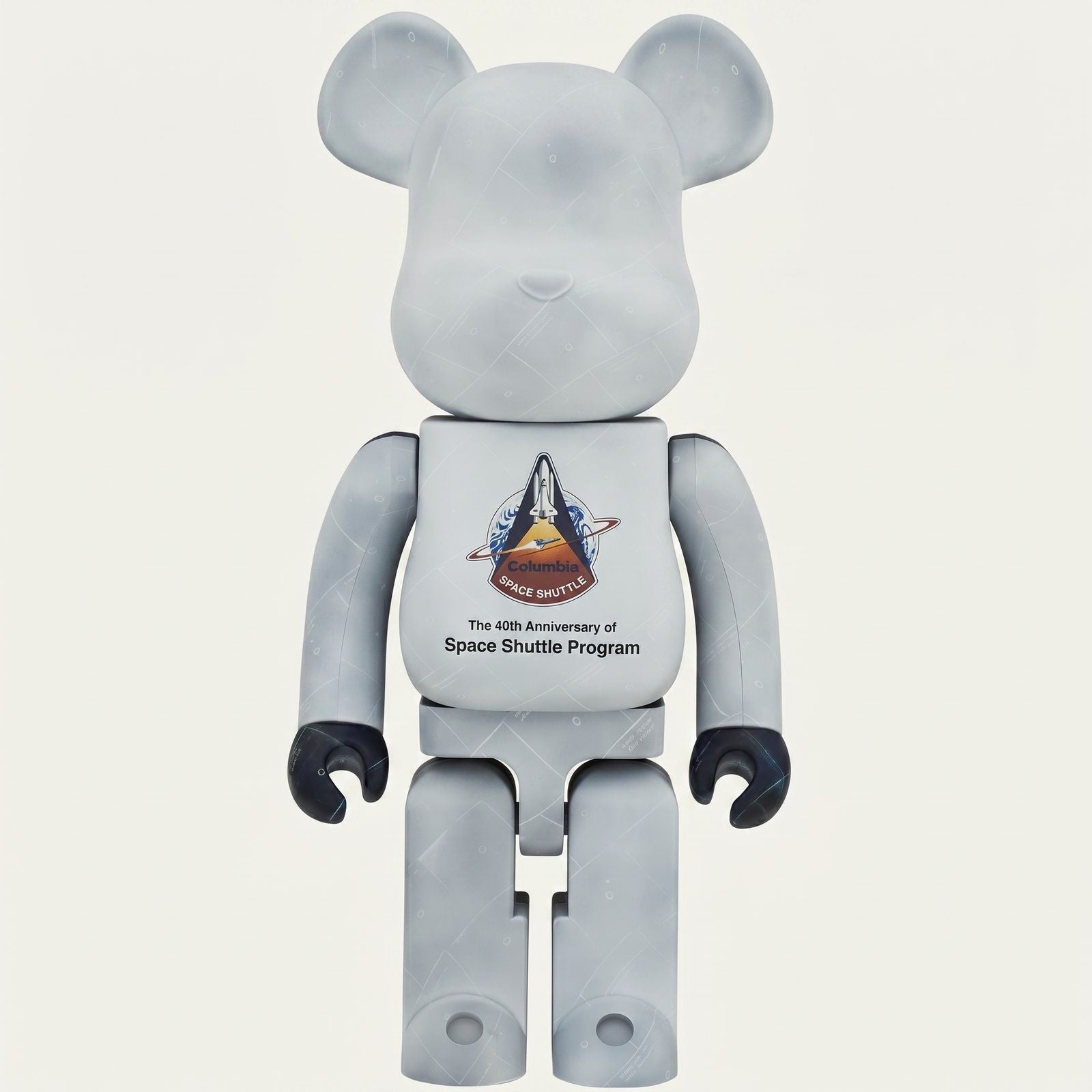 Medicom BE@RBRICK NASA Space Shuttle Columbia 40th Anniversary 1000% Mint New