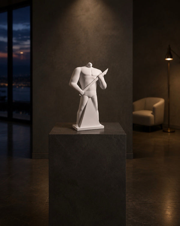 Cleon Peterson POWER Sculpture White Ltd Edition 500 Beyond The Streets NEW