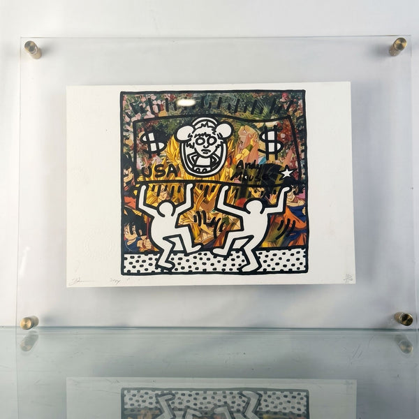 RARE ART - Death NYC Keith Haring Andy Mouse Dragon Ball Z Signed 12/50 2024