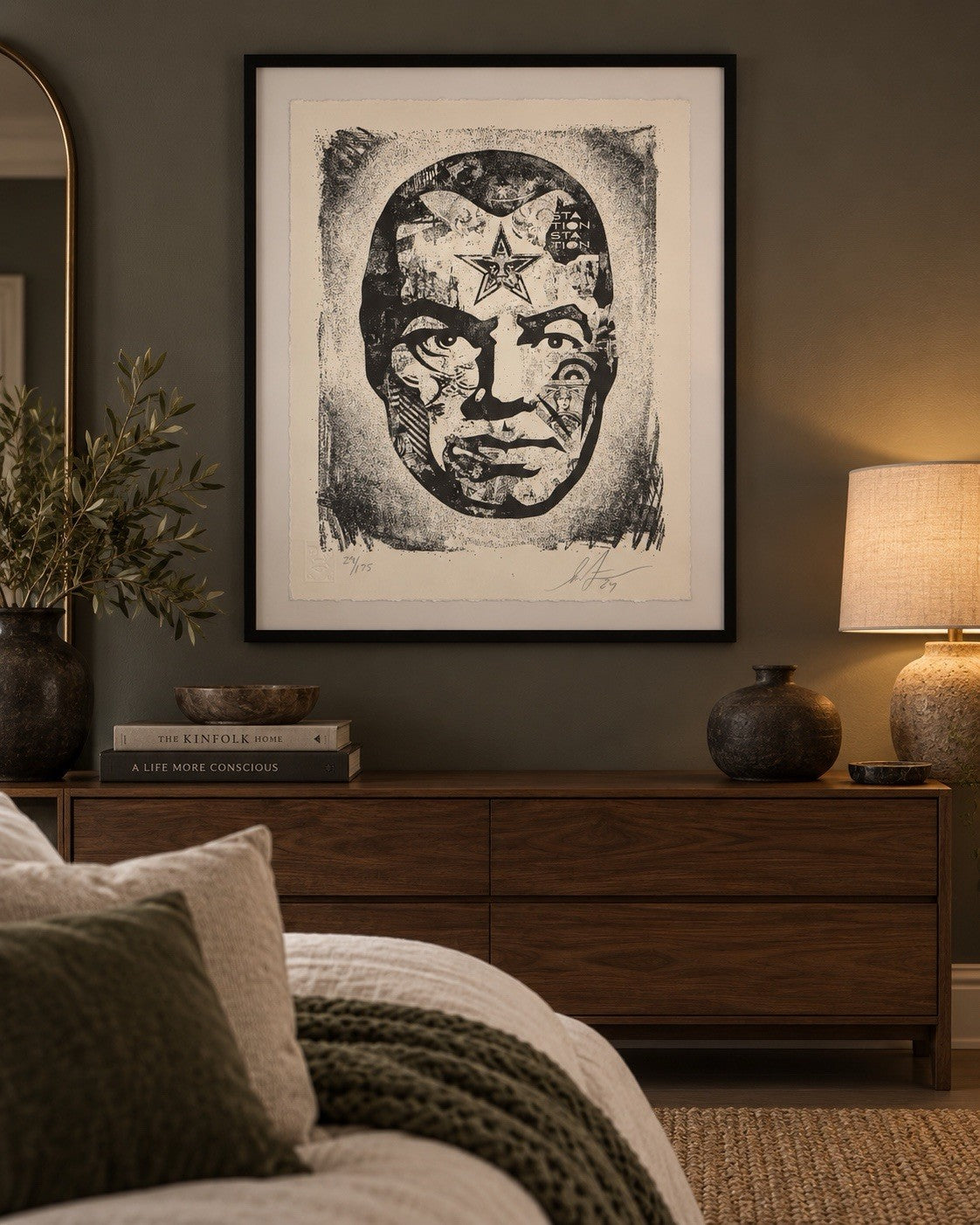 Shepard Fairey Obey Big Brother Is Watching Letterpress 2024 Signed 29/175