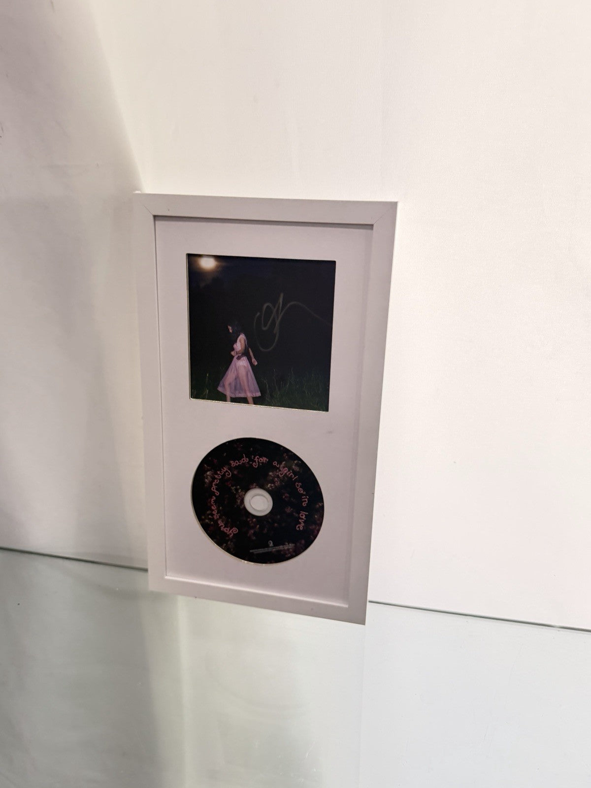 Olivia Rodrigo Signed CD You Seem Pretty Sad for a Girl So in Love Framed Rare!