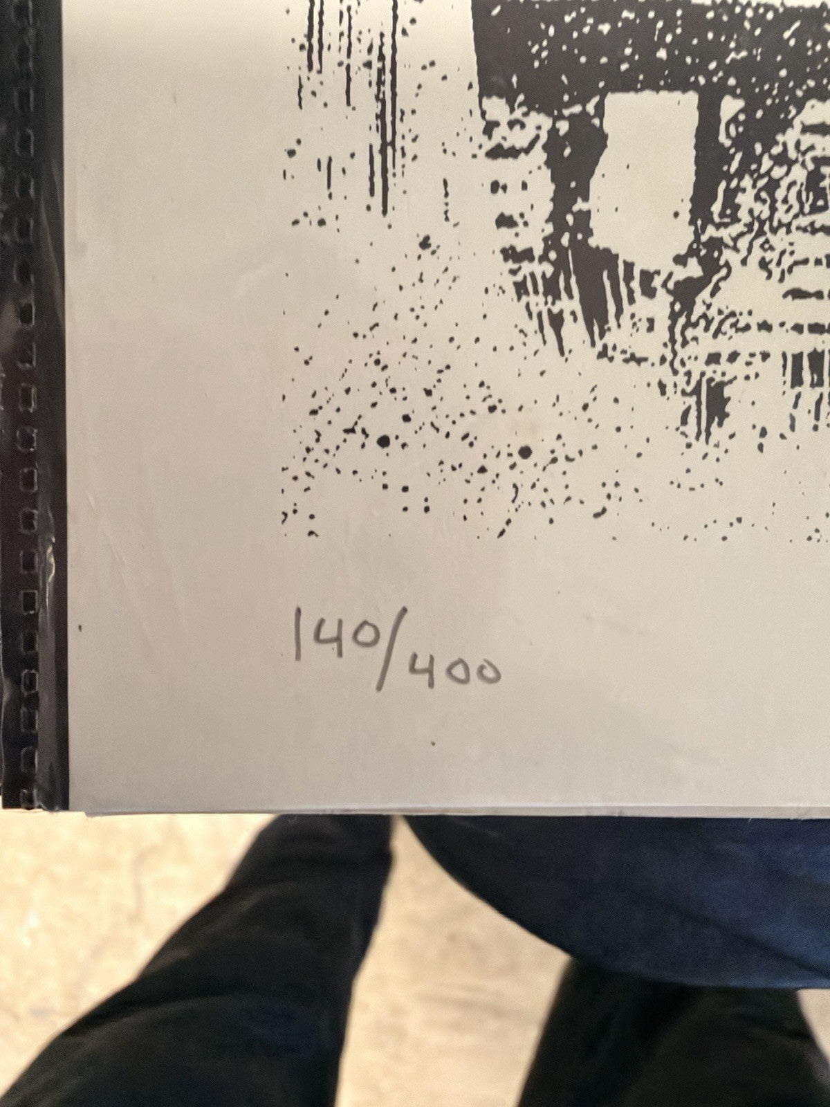 Shepard Fairey Printing Press 2017 Signed 140/400 OBEY Damaged Stencil 18x24 — listing photograph 8