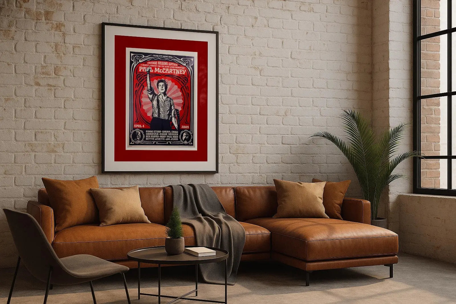 Shepard Fairey Presidential Seal Red 2007 Signed Screen Print 189/300 OBEY