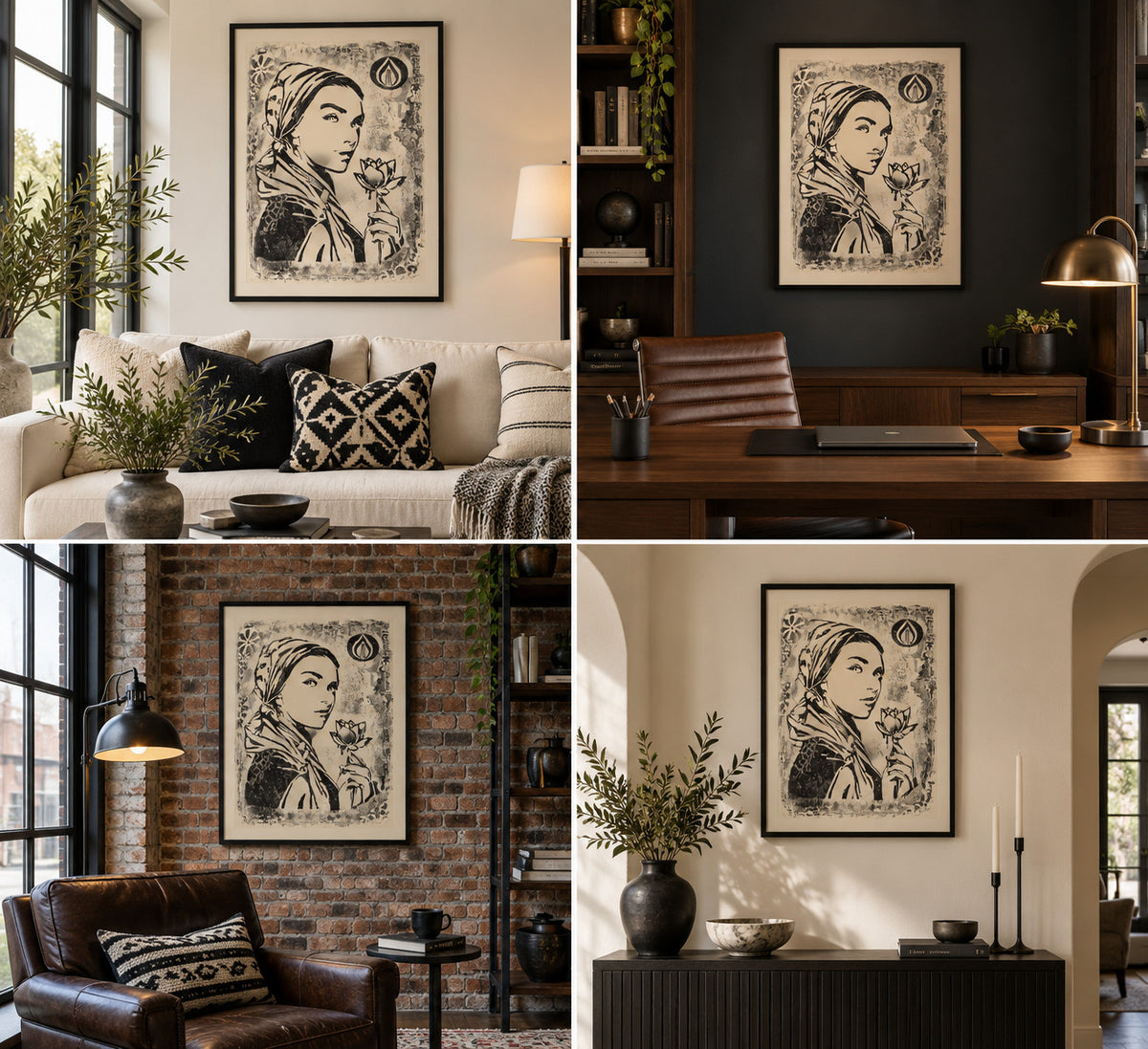 Shepard Fairey Natural Springs 2017 Signed 140/400 DAMAGED Stencil OBEY 18x24 — listing photograph 10