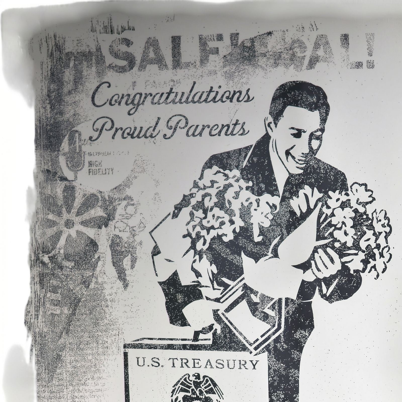 Shepard Fairey OBEY Proud Parents Damaged Stencil 2017 Offset S/N #46/400