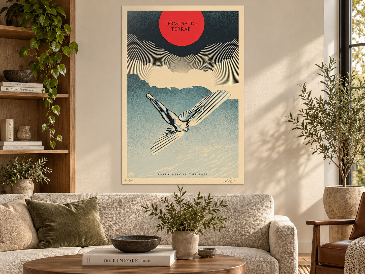 Shepard Fairey Icarus Pride 2022 Signed Numbered 212/500 24x36 OBEY Print — listing photograph 2