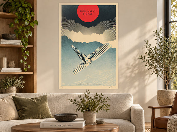 Shepard Fairey Icarus Pride 2022 Signed Numbered 212/500 24x36 OBEY Print — listing photograph 2