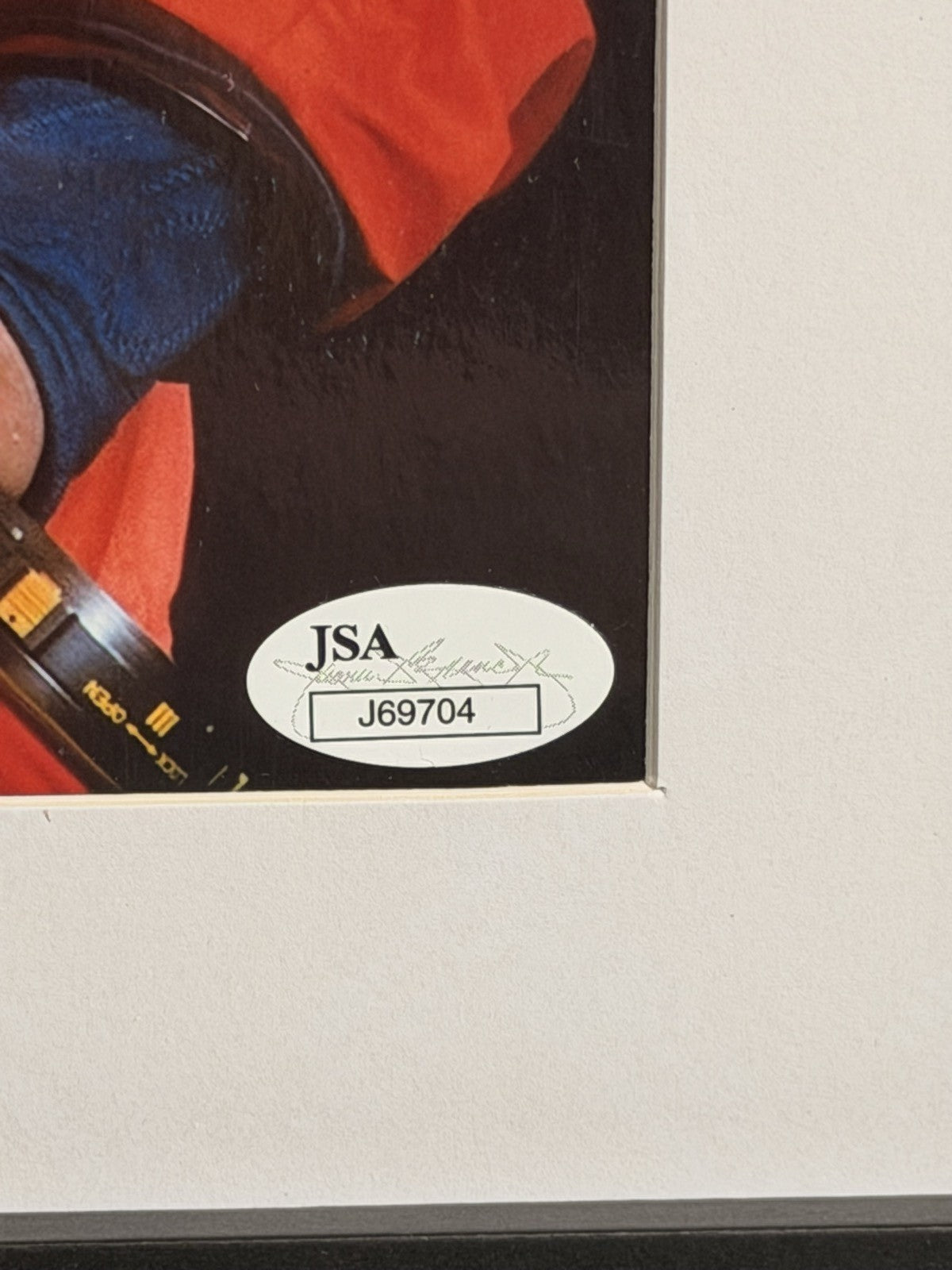 John Glenn Signed Autographed Photo Display JSA NASA Mercury Astronaut Framed