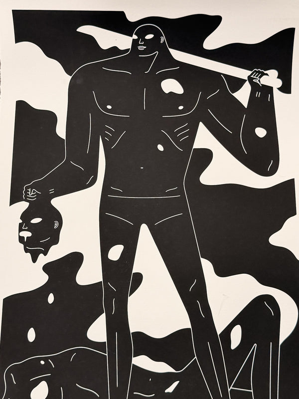 Cleon Peterson A Perfect Trade White Screen Print Signed Numbered /125