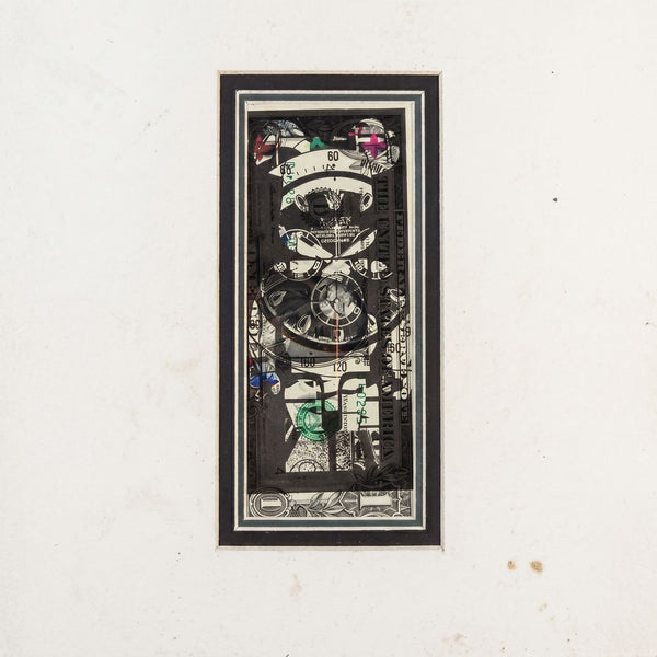 Death NYC Limited Edition BE@RBRICK × Rolex Pop Art Print on $1 Bill with COA