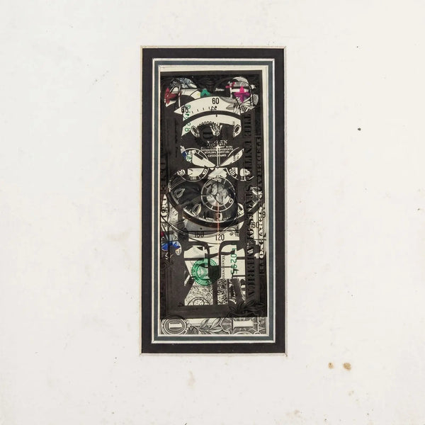 Death NYC Limited Edition BE@RBRICK × Rolex Pop Art Print on $1 Bill with COA