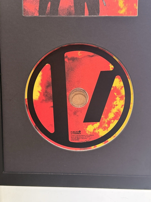 Twenty One Pilots Signed Clancy CD Framed Display Tyler Joseph Josh Dun Auto