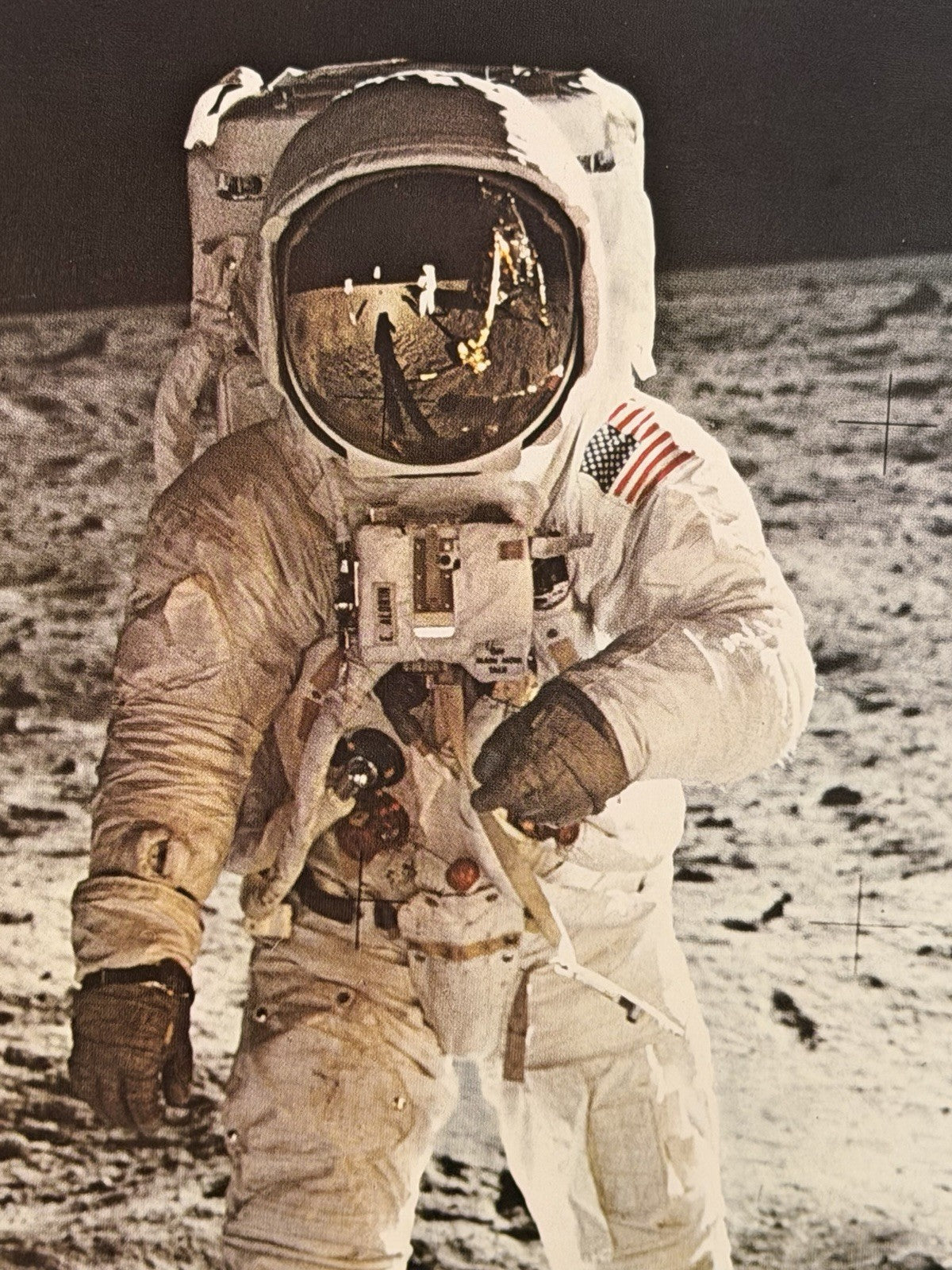 BUZZ ALDRIN APOLLO 11  NASA FRAMED AUTOGRAPH - ZARELLI SPACE COA