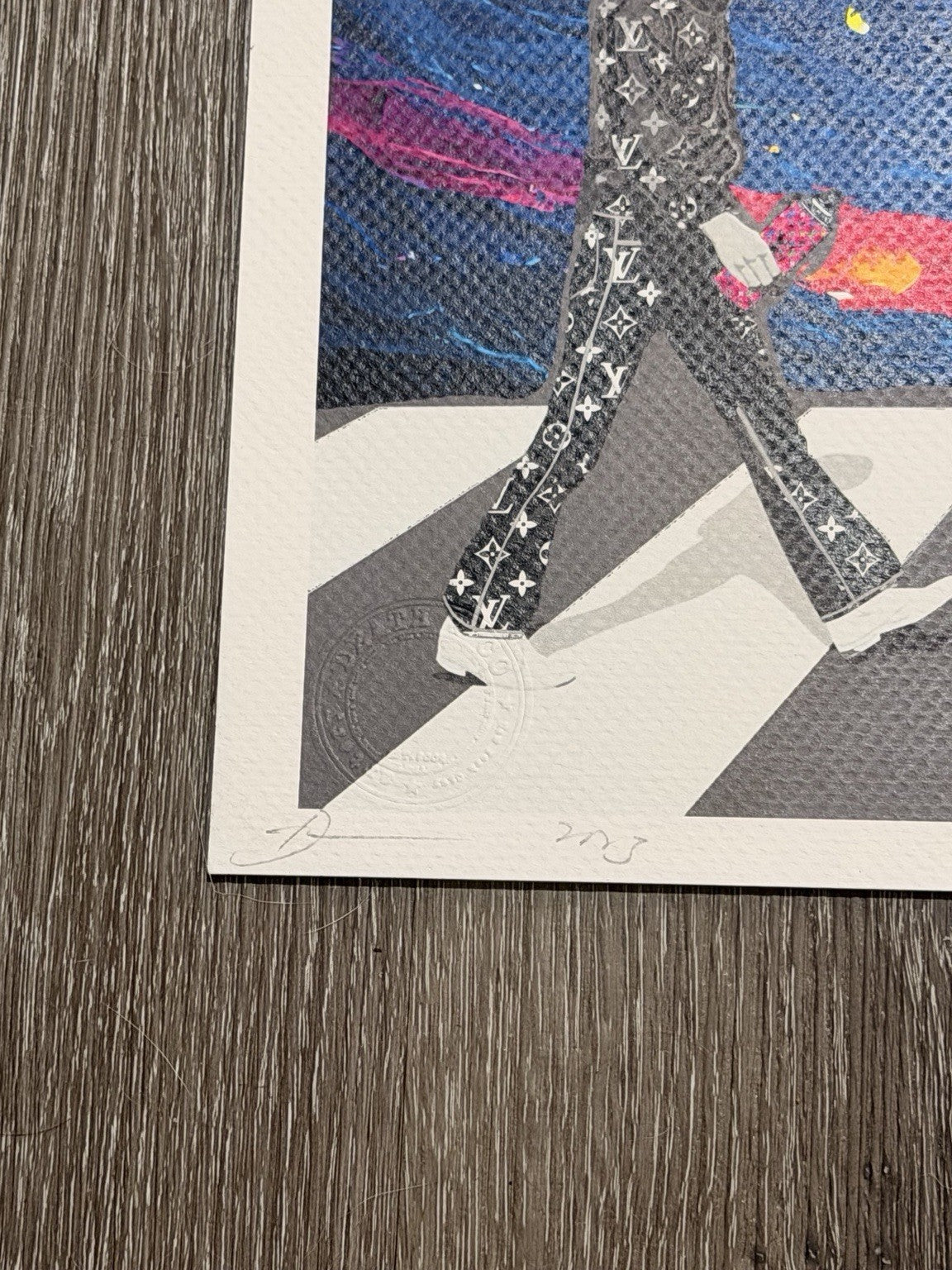 DEATH NYC Beatles Abbey Road Set 2 Prints LV Union Jack Creation of Adam 1/100