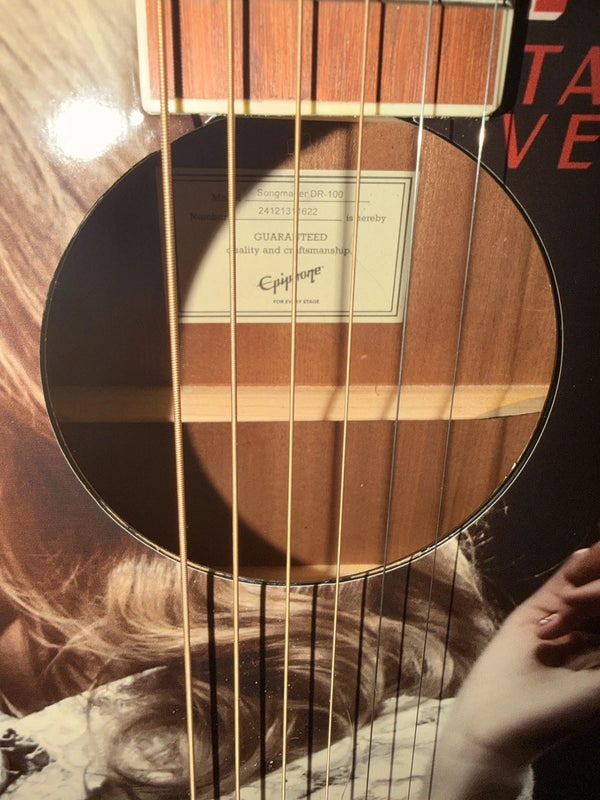 Taylor Swift RED Taylor's Version Graphic Acoustic Guitar Special Edition