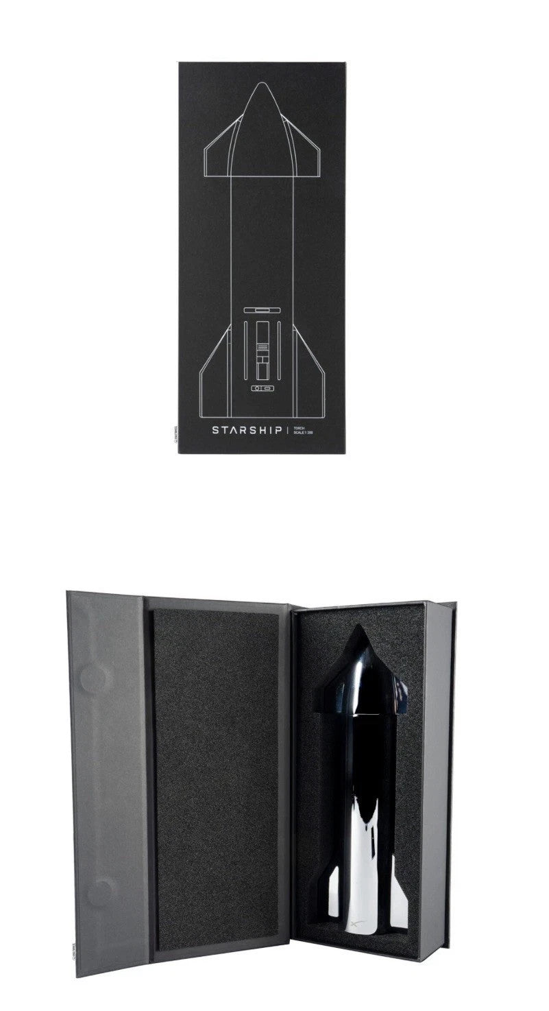 OFFICIAL SPACEX STARSHIP TORCH — GENUINE SPACEX STORE PURCHASE