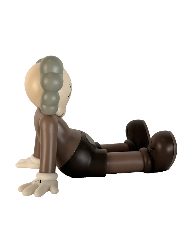 KAWS Holiday Taipei Companion Brown Vinyl Figure 2019 11.5" SEALED w/ Box